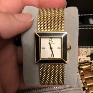 Tori Burch gold watch
